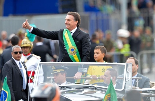 브라질 주요 도시에서 反정부 시위 속 독립 197주년 기념행사