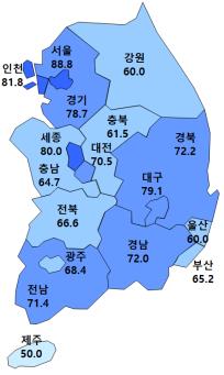 전국 입주율 22개월만에 80%선 회복…이달 3만2000여가구 입주