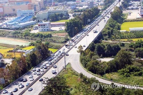 충북 추석 연휴 교통사고 첫째 날 최다…5년간 총 130건