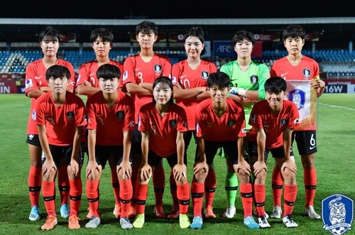 U-16 여자축구, AFC 챔피언십 첫판서 중국에 0-2 패배