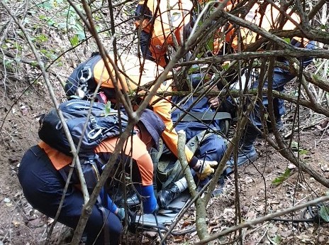 실종 괴산 70대 노인 사흘 만에 야산서 구조