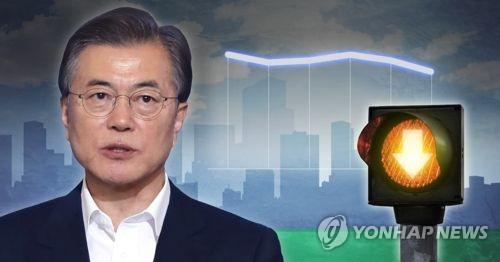 '조국 후폭풍'에 중도층·20대 이탈 '뚜렷'…수도권 지지층 흔들(종합)