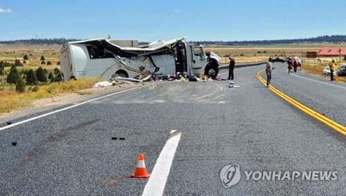 美유타주 브라이스 캐니언 국립공원서 관광버스 사고…4명 사망(종합)