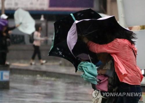 충북 태풍주의보 도내 전역 해제…영동 강수량 129㎜(종합2보)