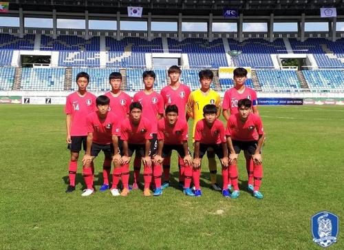 한국축구, AFC U-16 남자챔피언십 본선 진출…예선 3전 전승