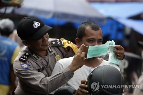 인도네시아 산불 지역에 '단비'…발화지점 절반 감소