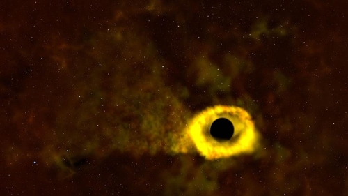 행성사냥꾼 '테스', 블랙홀이 별 파괴하는 초기 장면 포착