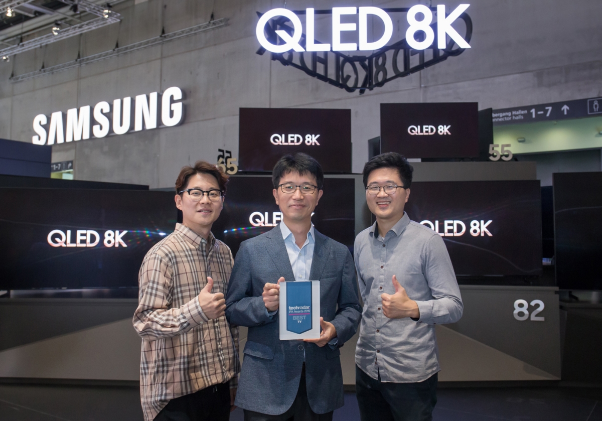 [IFA 2019] 삼성 QLED 8K·에어드레서 `최고 제품상` 선정