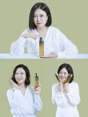 김숙, 화장품 모델 발탁…쑥 에센스 접수한 숙크러쉬