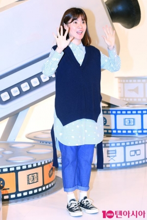 [TEN PHOTO]박지선 &#39;오늘 패션 어때요?&#39;