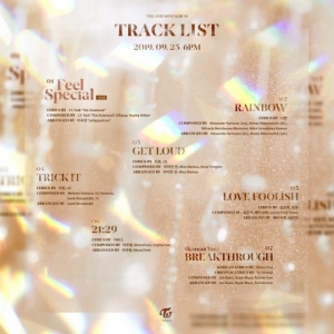 트와이스, &#39;Feel Special&#39; 트랙리스트 공개...멤버 전원 작사 참여