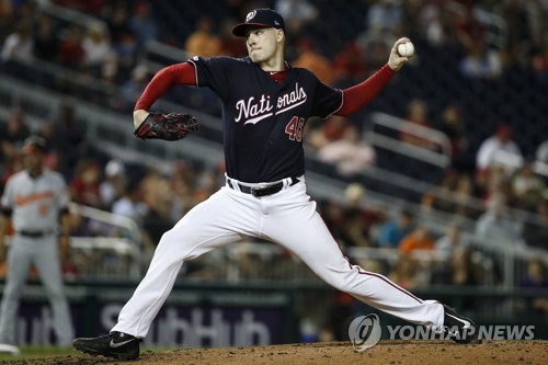 MLB 모범 FA 1위, 워싱턴 투수 패트릭 코빈