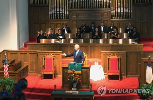 바이든, '미국 고질병' 흑인차별·백인우월주의 대선 쟁점 부각