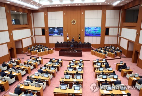 부산시의회 280회 임시회 폐회…일본 경제침략 규탄 결의