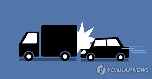 인천서 승용차가 30t 화물차 추돌…승용차 운전자 숨져