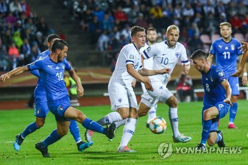 스페인·이탈리아, 유로 2020 예선서 동반 6연승…선두 질주