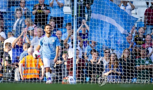 맨시티, 왓퍼드에 8-0 대승…팀 역대 EPL 최다골차 승리