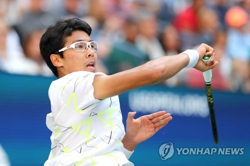 정현, 나달에 0-3 패배…US오픈 테니스 3회전서 탈락