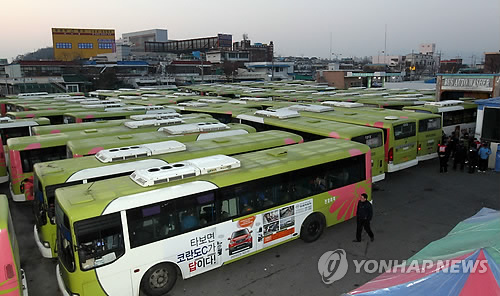 전주시 10년째 버스파업 불명예…올해도 하루 운행중단