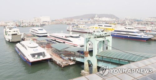 서해 풍랑주의보…인천∼백령·연평 등 9개 항로 통제