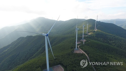 국산기술 풍력단지 '정암풍력' 1년…2만여가구 전력 생산