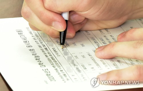 올해 수능 54만8000명 지원…26%가 '재도전' 졸업생(종합)