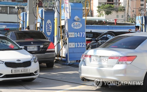 유류세 환원 첫날부터 기름값 반등…서울 휘발유 1천600원 넘어