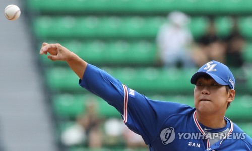 김한수 삼성 감독 "윤성환, 올해 제구에 신경…잘해줬다"