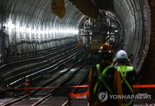 [르포] 지하철 터널 발파에도 진동은 기준의 절반 이하 수준
