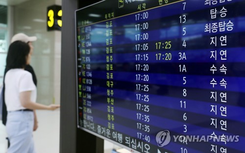 태풍 링링 북상…제주공항 출·도착 예정 83편 결항(종합)