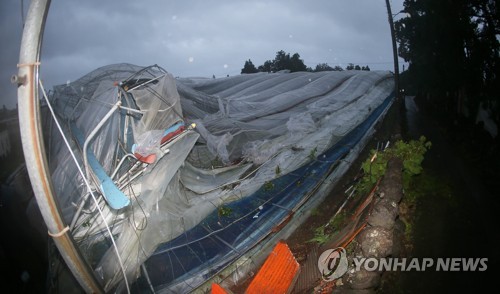 '링링' 강타한 제주·호남 3만여가구 정전…피해 속출