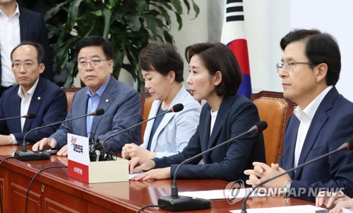 한국당, '曺낙마'에 사력…"임명 땐 해임건의·특검·국조"(종합)