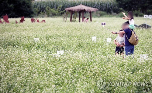 추석 연휴 셋째 날 전국 관광지 '북적'…고속도로 '엉금엉금'