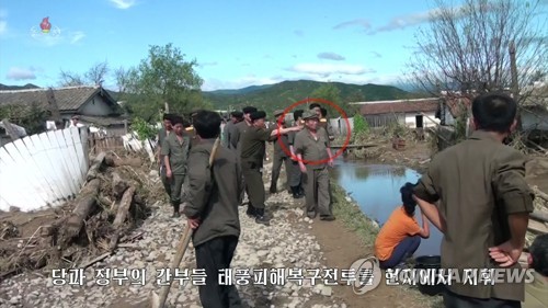 北, 태풍 피해복구에 軍투입 총력전…'민생안정' 강조 눈길