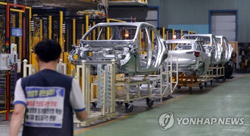 [르포] 파업으로 멈춰선 한국GM 공장…"1만대 생산 차질"