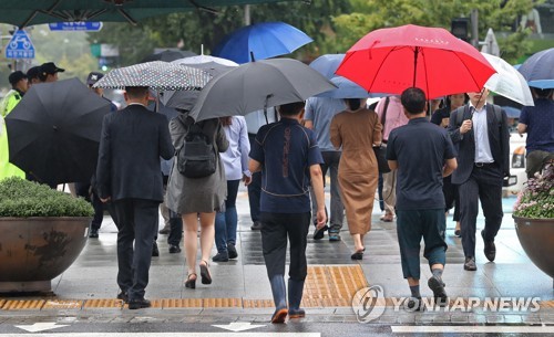 전국 흐리고 중부지방 오전·남부지방 밤까지 비