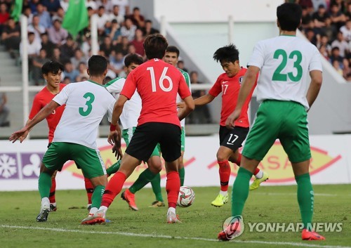 한국축구, 월드컵 예선 첫 경기서 투르크멘 제압…북한은 2연승(종합2보)