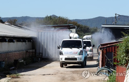 "소독·차단 외에는 방법이 없다"…양돈 농가들 방역 '안간힘'