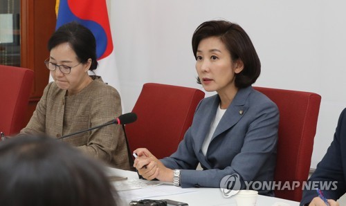 나경원 "금주 조국 국조요구서 제출…해임건의안 전략적 판단"