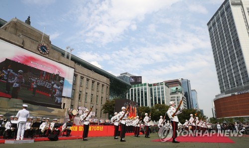 69주년 서울수복 기념행사…'정의로 올려져 자유로 휘날리다'(종합)