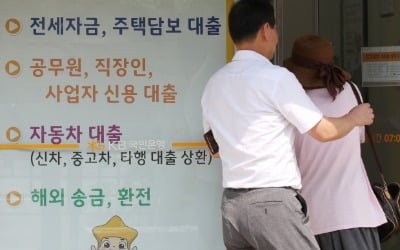 8월 개인신용대출 1조6000억원↑…주담대 규제 풍선효과 전망