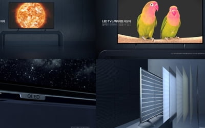 "앞글자 달라도 LED TV"…LG, 삼성 QLED '저격' 광고 공개