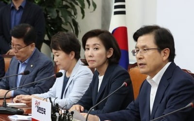 황교안 "文대통령, 정권 몰락해도 좋다면 조국 임명 강행하라"