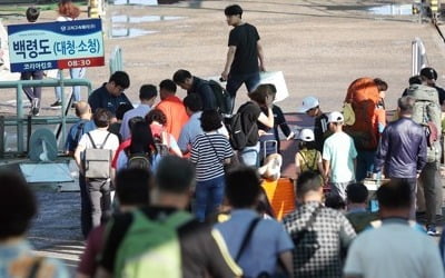 '시작된 귀경길' 인천 여객선 전 항로 정상 운항