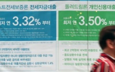 변동금리부 주택대출 최고금리 3%대까지 하락…더 내려갈 듯