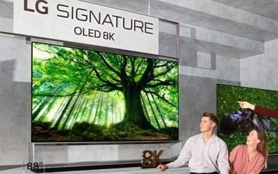 "화면 깨지는 LG TV"·"별 안보이는 삼성TV"…8K '이전투구'