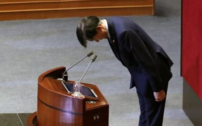 조국 "법무부 혁신·검찰개혁 완수"…한국당 일부의원 한때 퇴장