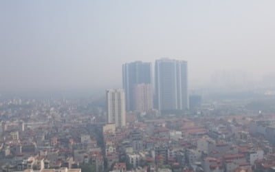 베트남 하노이 대기오염지수 세계 1위…초미세먼지 심각