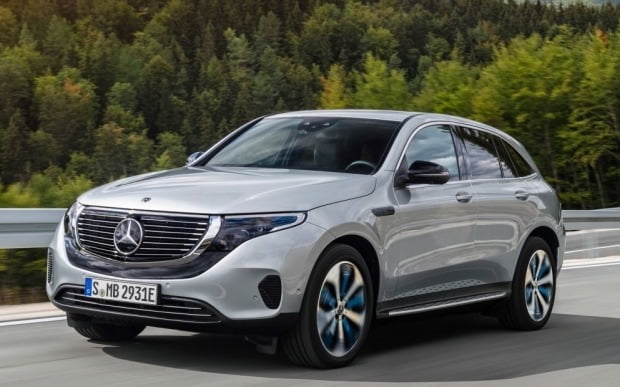 메르세데스-벤츠가 선보이는 SUV 전기차 EQC 400 4MATIC. 사진=메르세데스-벤츠