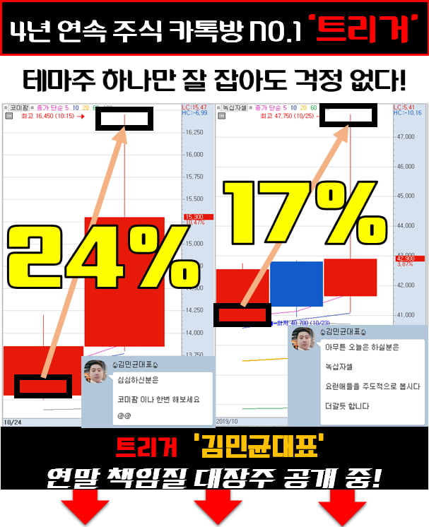 오를 종목은 정해져 있다!